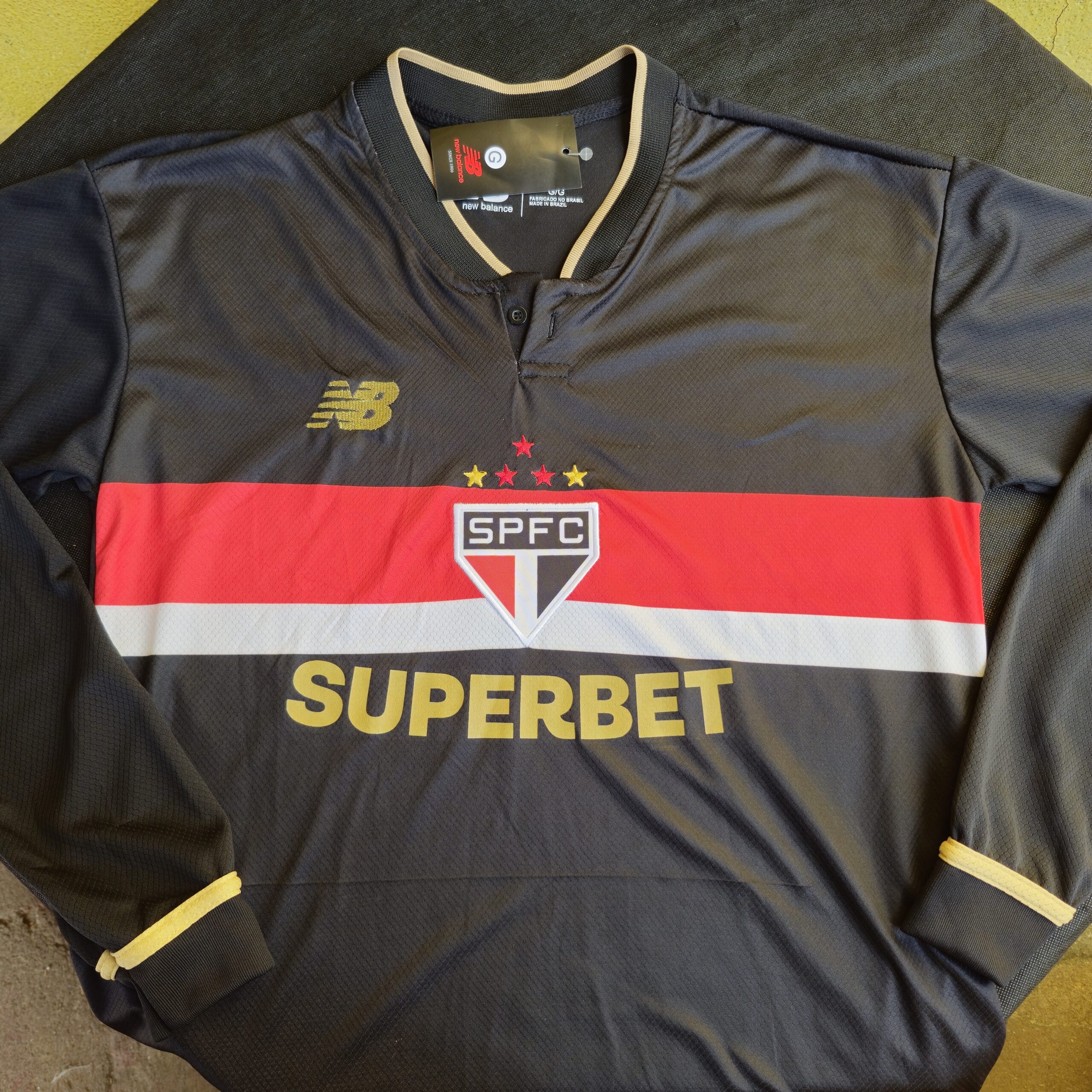 Manto São Paulo 2025 - Camisa 3 (Manga Longa)