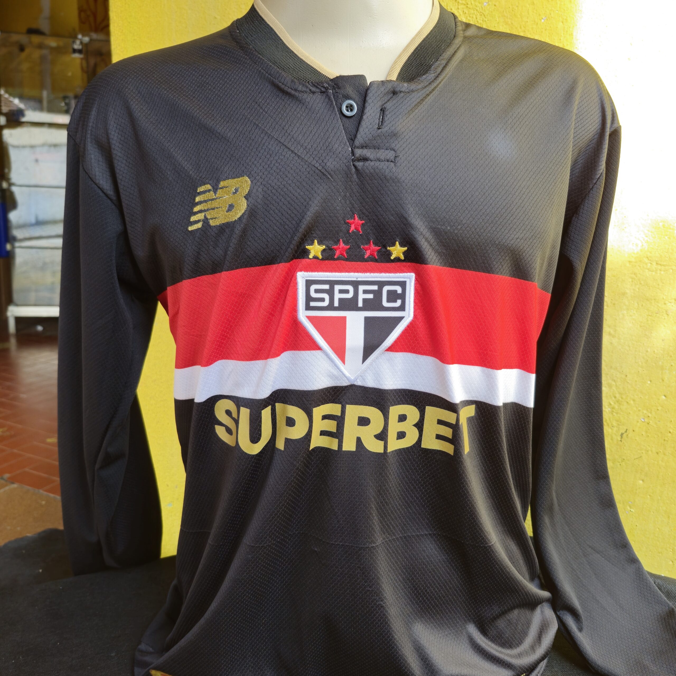 Manto São Paulo 2025 - Camisa 3 (Manga Longa) - Imagem 3