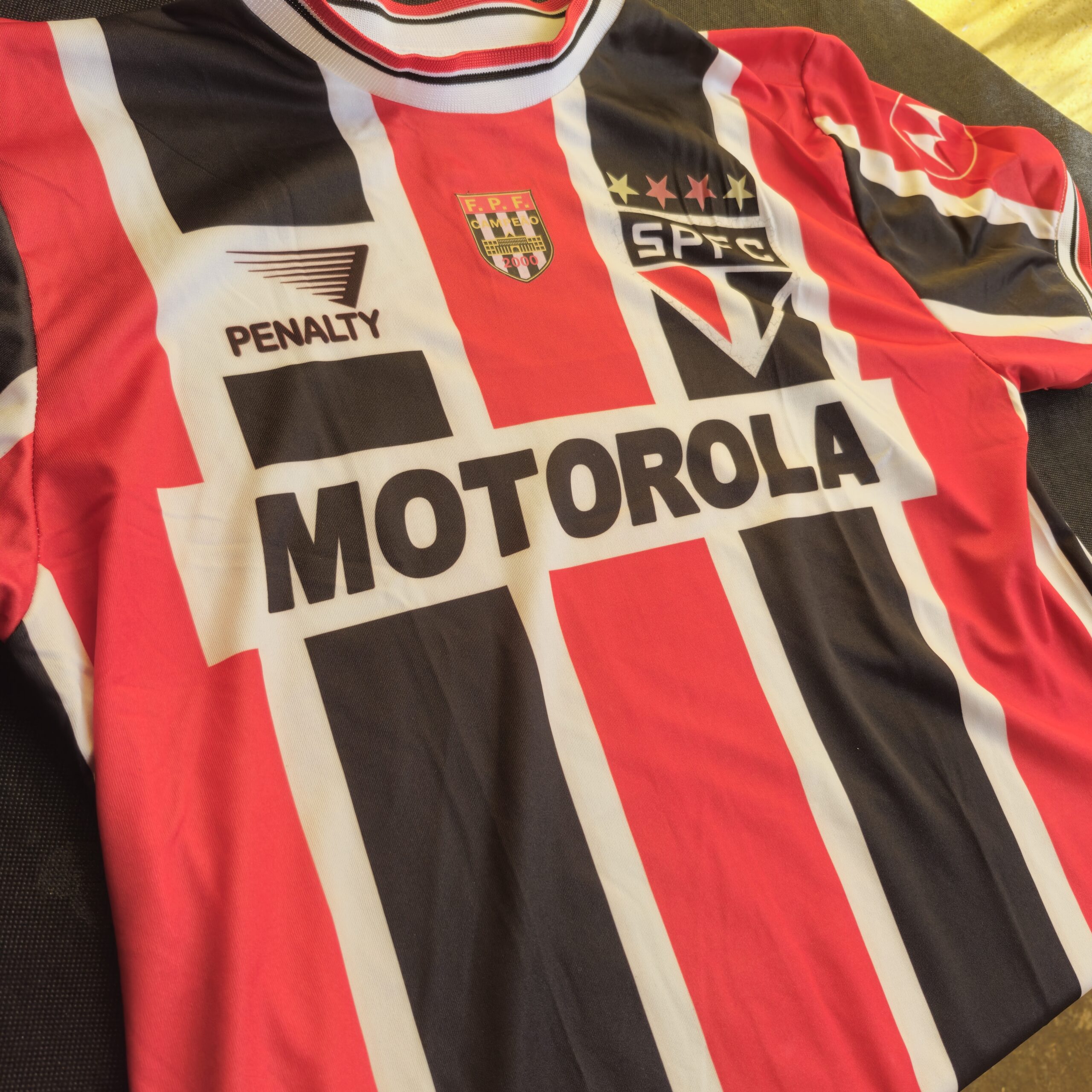 Manto São Paulo Retrô Motorola - Imagem 4