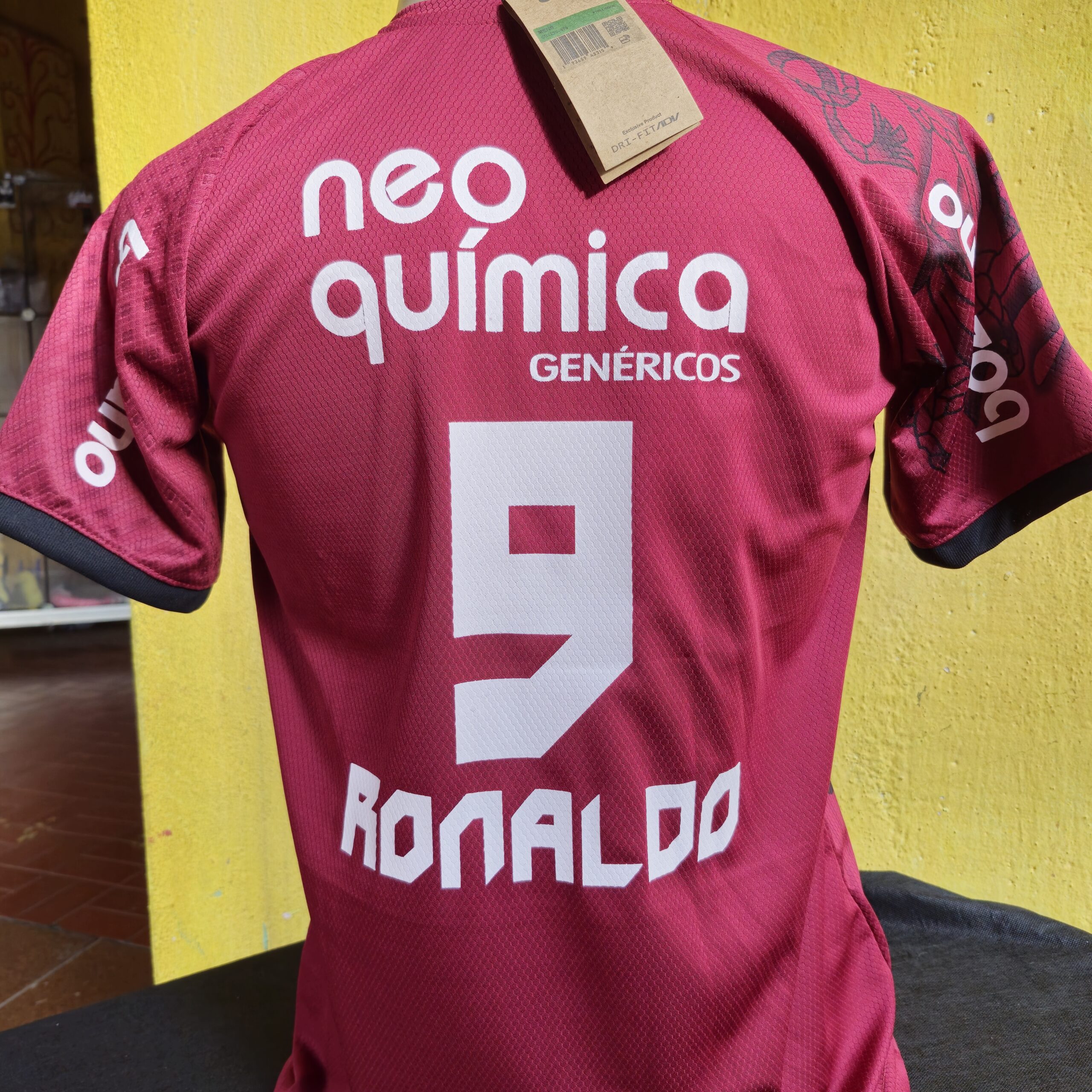 Manto Corinthians Retrô São Jorge Vinho - Imagem 7