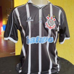 Manto Corinthians Retrô Batavo Listrada