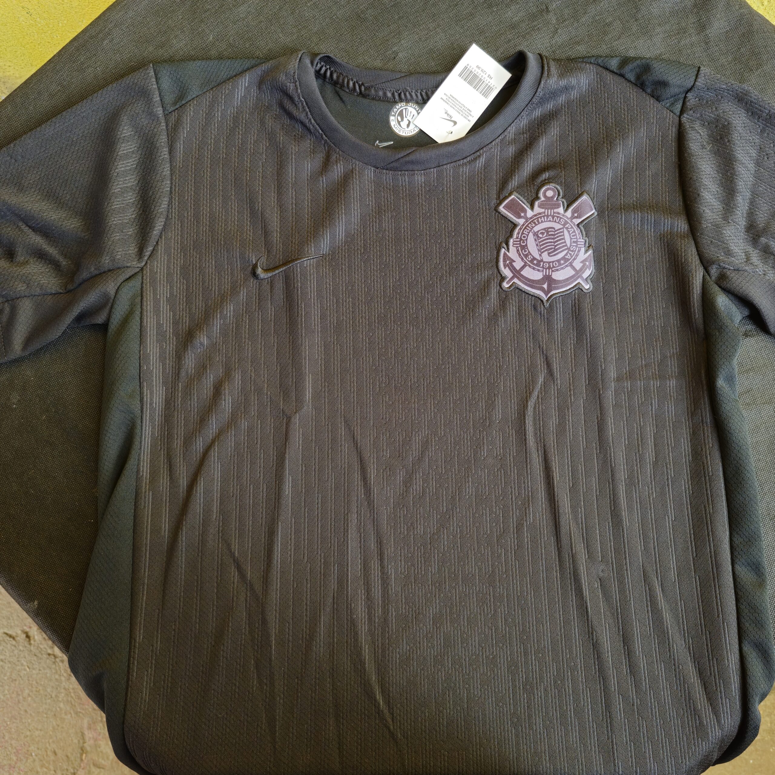 Manto Corinthians All Black Torcedor