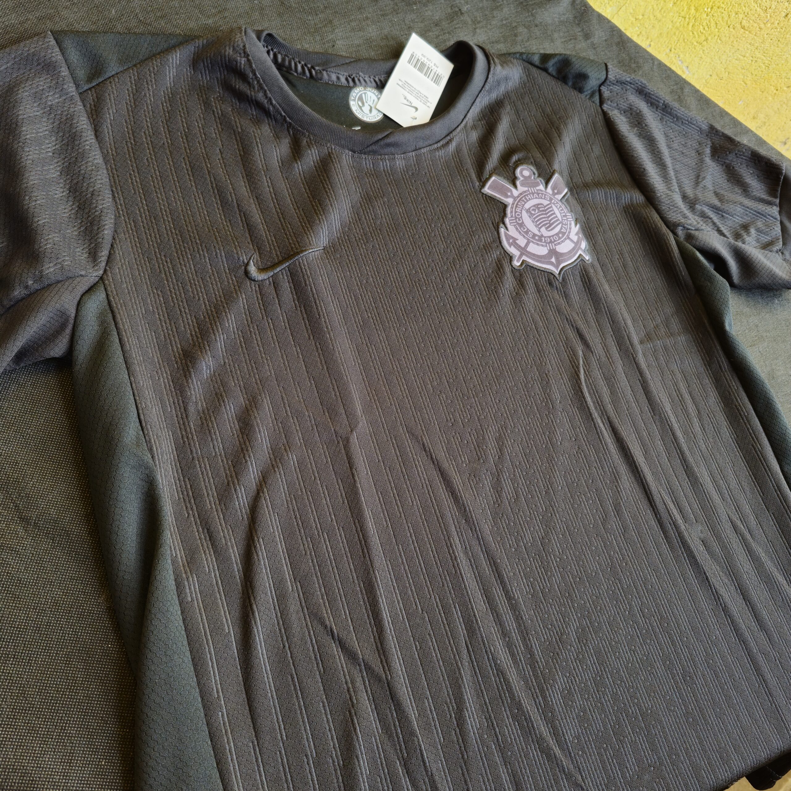 Manto Corinthians All Black Torcedor - Imagem 2