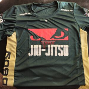 Rash Guard Jiu-Jitsu Bad Boy Verde