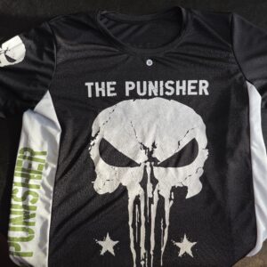 Rash Guard Caveira The Punisher Preta
