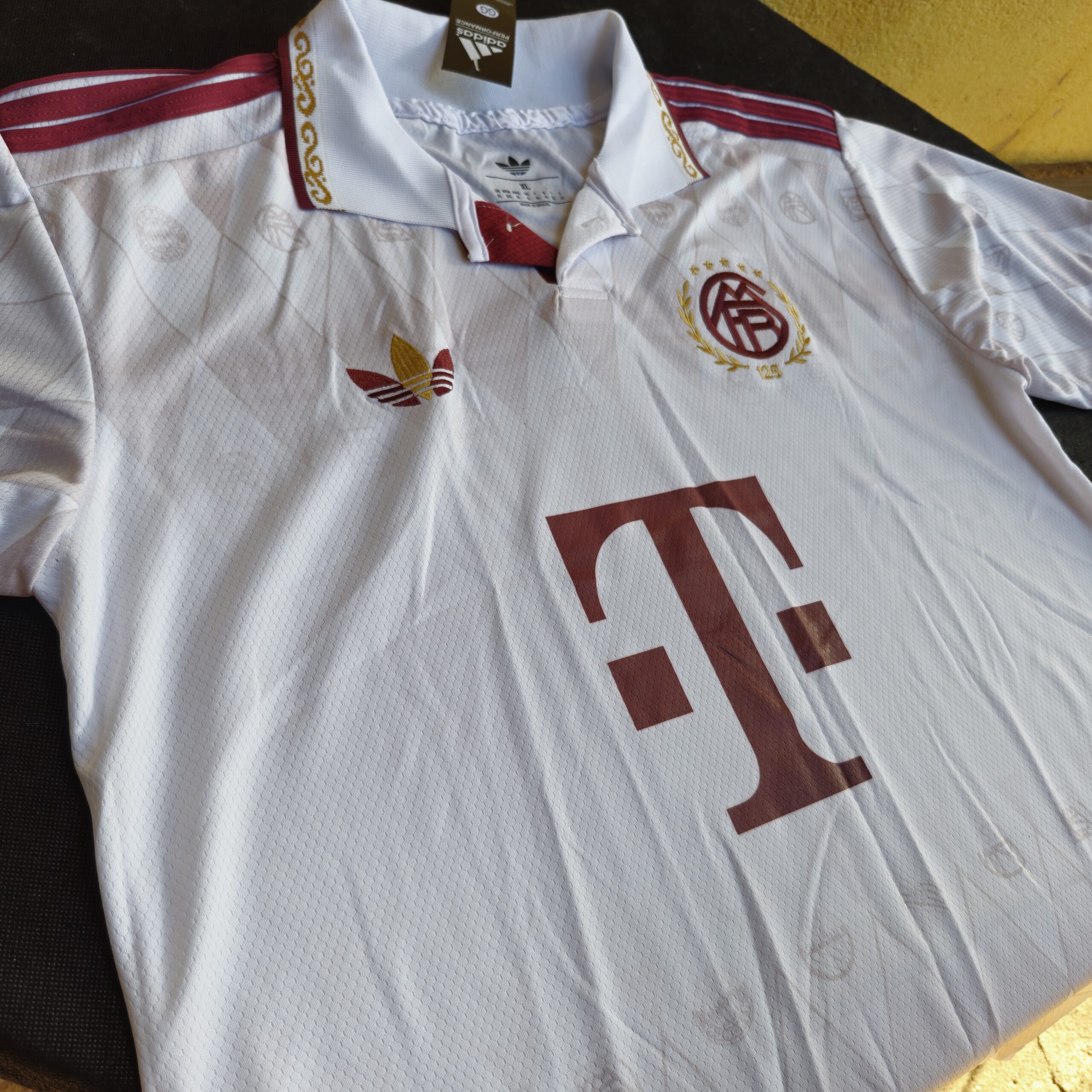 Manto Bayern Munchen Especial Polo Branca - Imagem 3