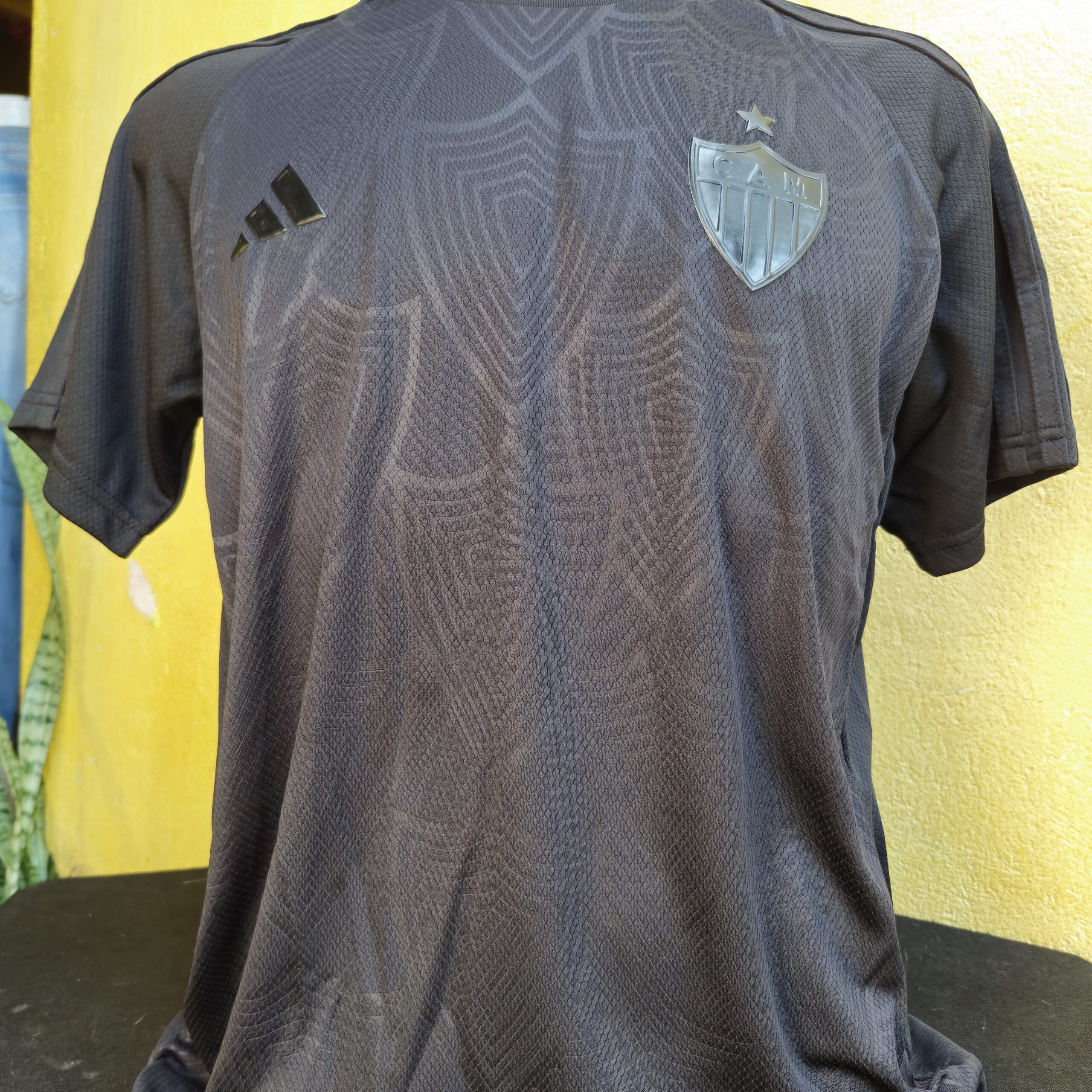 Manto Atlético Mineiro 2025 Preto - Imagem 2