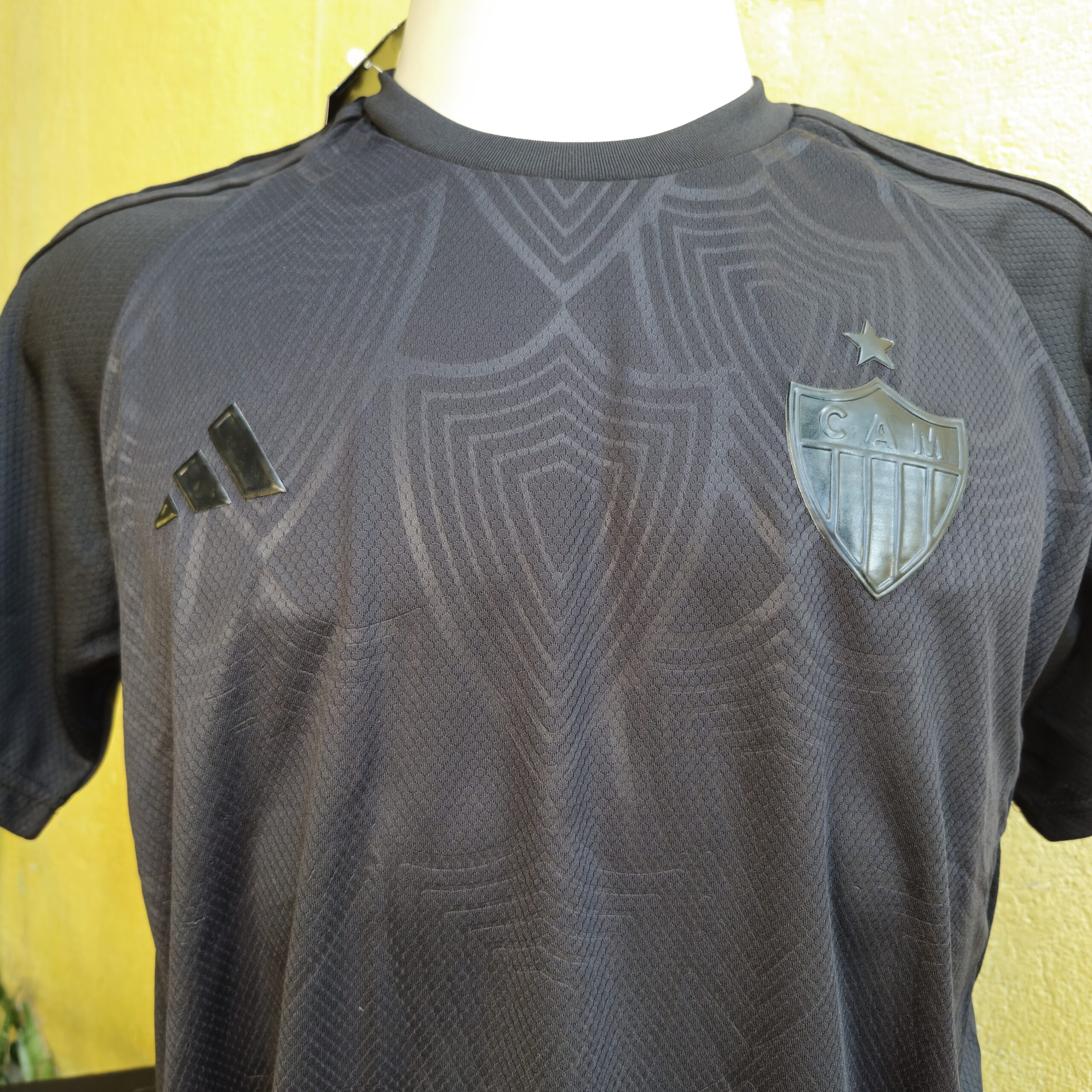 Manto Atlético Mineiro 2025 Preto - Imagem 3