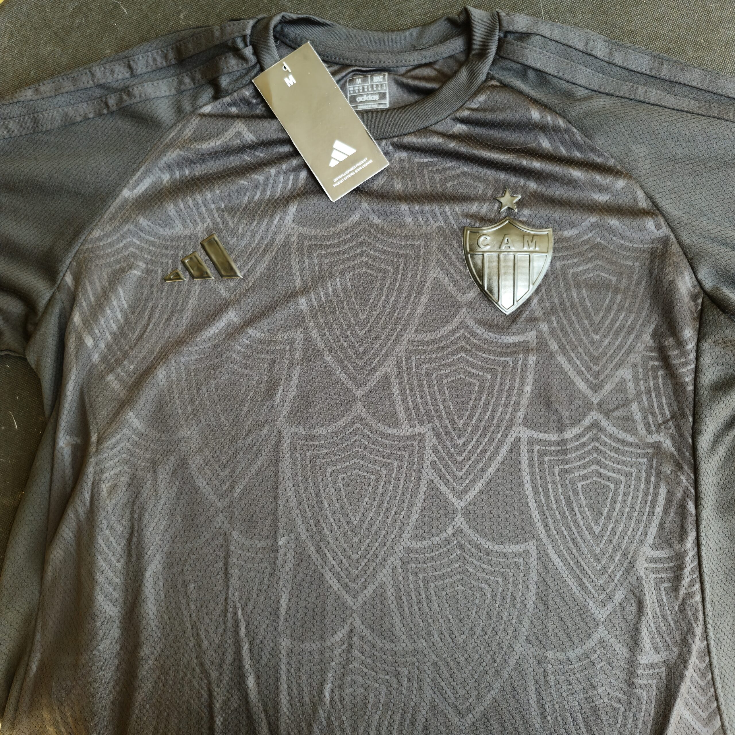 Manto Atlético Mineiro 2025 Preto - Imagem 5