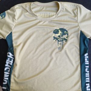 Rash Guard Caveira The Punisher Verde