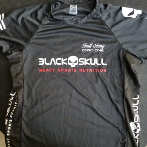 Rash Guard Black Skull Skull Army Zero One