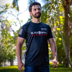 Rash Guard Black Skull Skull Army Zero One