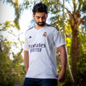 Manto Real Madrid Emirates Branco