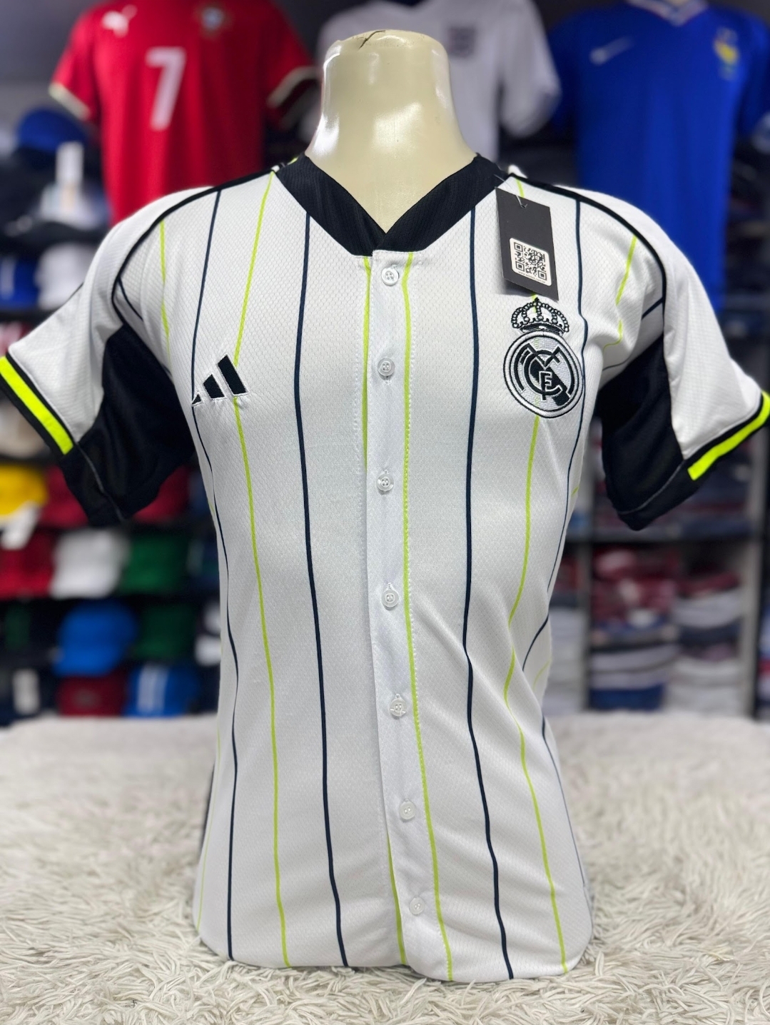 Manto Real Madrid Especial Basebol